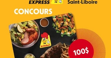 Concours Gagnez une carte cadeau St-Hubert de 100$!