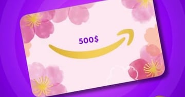 Concours Gagnez une carte cadeau Amazon de 500$!