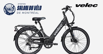 Concours Gagnez un vélo Velec R48, couleur titane d'une valeur de 3 299$!