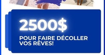 Concours Gagnez un crédit voyage de 2500$!