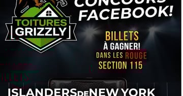 Concours Gagnez une paire de billets pour les Canadiens!