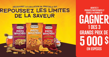 Concours Gagnez l'une des 3 prix en argent de 5000$!