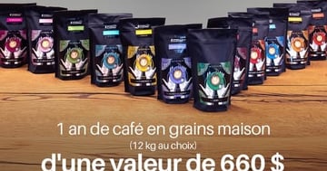 Concours Gagnez un an de café en grains!