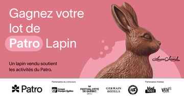 Concours Gagnez votre lot de Patro Lapin!