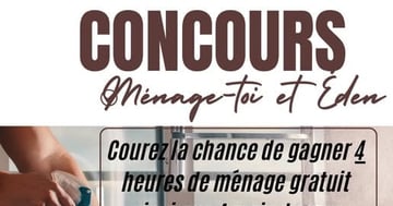 Concours Gagnez 4 heures de ménage et 4 mois de produits en vrac!