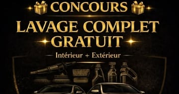 Concours Gagnez un lavage complet intérieur et extérieur pour votre voiture!