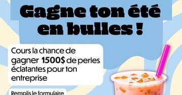 Concours Gagnez 1500$ de perles éclatante pour votre entreprise!