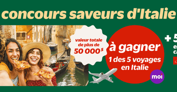 Concours METRO Saveurs d'Italie
