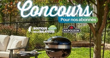 Concours Gagnez un BBQ au charbon de bois Napoléon, d’une valeur de 449$!