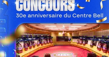 Concours Gagnez une visite guidée pour 5 personnes au Centre Bell!