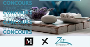 Concours Gagnez un forfait DUO ZEN ainsi que 2 entrées au SPA O'QUARTZ!
