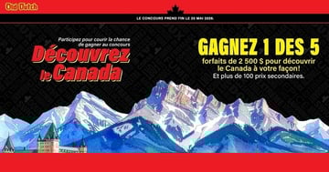 Concours Gagnez un chèque de 2000$!