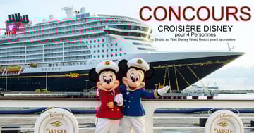 Concours Expédia Croisière Disney à Gagner