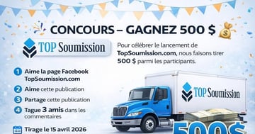 Concours Gagnez 500$!