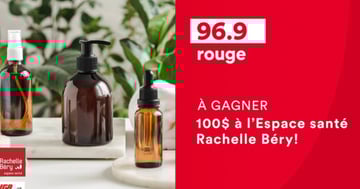 Concours Gagnez 100$ à l'espace santé Rachelle Béry!