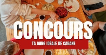 Concours Gagnez un repas pour 4 à la cabane à sucre!