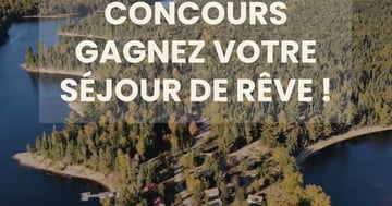 Concours Gagnez 2 nuits au bord du Kiamika!