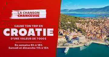 Concours Gagnez un voyage pour deux en Croatie!