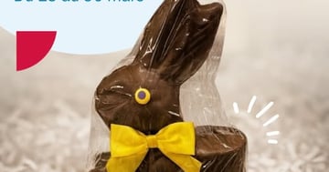 Concours Gagnez un gros lapin en chocolat!