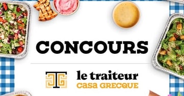 Concours Gagnez une carte cadeau Casa Grecque de 75$!