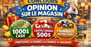 Concours Opinion sur le Magasin