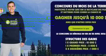 Concours Gagnez jusqu'à 10 000$!
