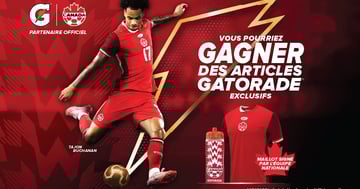 Concours Gagnez des articles Gatorade!
