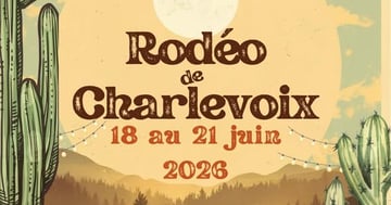 Concours Gagnez 2 passes week-end pour le Rodéo de Charlevoix!