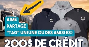Concours Gagnez un crédit de 200$ dans la boutique On The Road Québec!