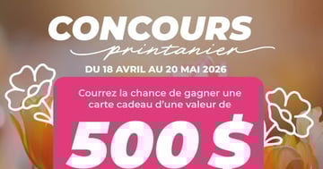 Concours Gagnez une carte-cadeau de 500$ chez Pépinière Locas!