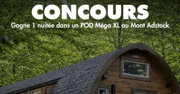 Concours Gagnez une escapade en pleine nature!