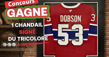 Concours Gagnez un chandail signé du Tricolore!