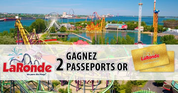 Concours Gagnez deux passeports OR pour la saison 2026 de la Ronde!