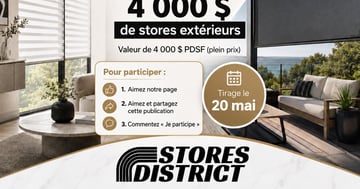 Concours Gagnez 4000$ de stores!