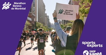 Concours CKOI 96,9 Gagnez 100$ chez Sports Experts et Shop Santé et votre dossard pour le marathon Beneva!