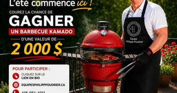 Concours Gagnez un Kamado!