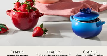 Concours Gagnez l'une des trois mini-cocottes Le Creuset!