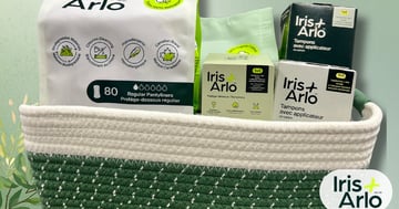 Concours Gagnez des produits de soins menstruels Iris + Arlo!