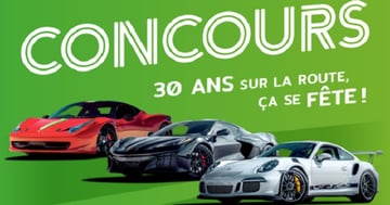 Concours Gagnez une expérience épique de conduite sur circuit!