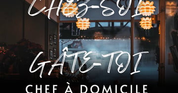 Concours Gagnez 2 repas gratuit pour un évènement chef à domicile!