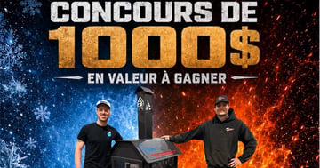 Concours Gagnez un foyer d'une valeur de 850$ et 150 $ en certificats-cadeaux au Frileux!