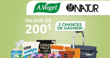 Concours Gagnez l’un des deux paniers-cadeaux santé de A. Vogel et Natur!