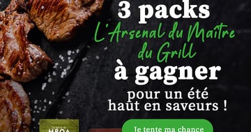 Concours Gagnez l'un des trois paquets d'épices L’Arsenal du Maître du Grill!