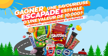 Concours Gagnez une escapade estivale d'une valeur de 10 000$!