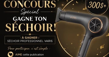 Concours Gagnez un séchoir professionnel Varis!