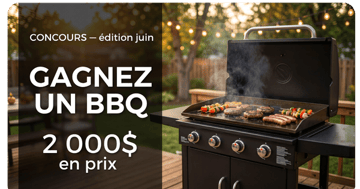 Concours Gagnez un BBQ!