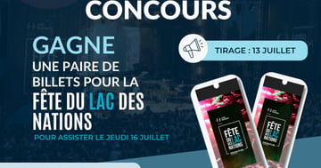 Concours Gagnez une paire de billets électroniques pour la La Fête du Lac des Nations Promutuel Assurance!