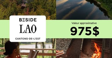 Concours Gagnez un séjour pour deux personnes à Beside Lao!