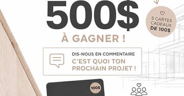 Concours Gagnez 500$ chez Canac!