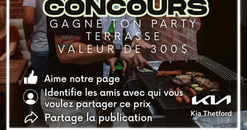 Concours Gagnez votre party terrasse!
